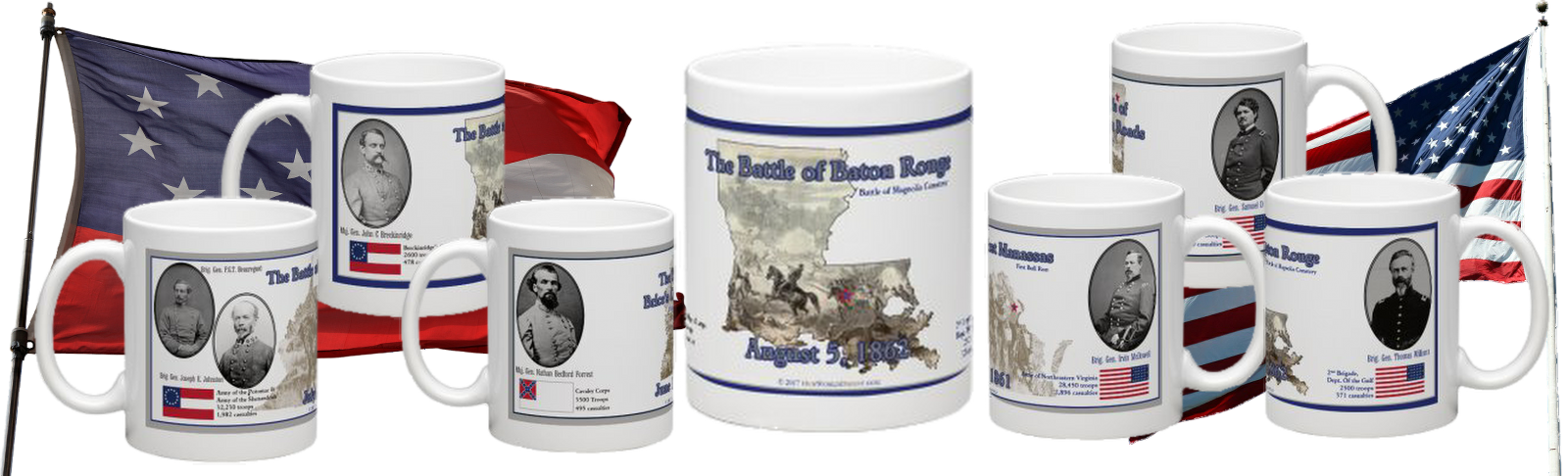 Civil War Mugs
